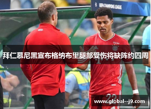 拜仁慕尼黑宣布格纳布里腿部受伤将缺阵约四周